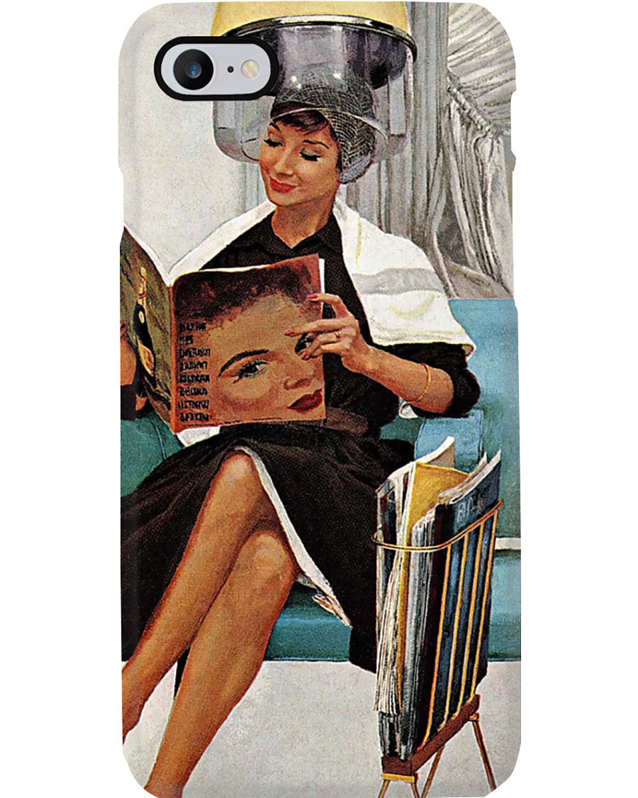 Hairdresser Lady And Salon Phone Case