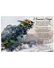 A Firefighters Prayer 17x11 Poster front