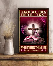 Breast Cancer I Can Do All Things 11x17 Poster lifestyle-poster-3