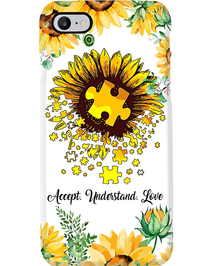 Autism Sun Flower Phone Case