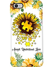 Autism Sun Flower Phone Case i-phone-7-case