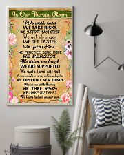 Occupational Therapist In Our Therapy Room 11x17 Poster lifestyle-poster-1