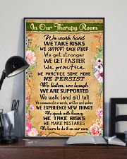 Occupational Therapist In Our Therapy Room 11x17 Poster lifestyle-poster-2