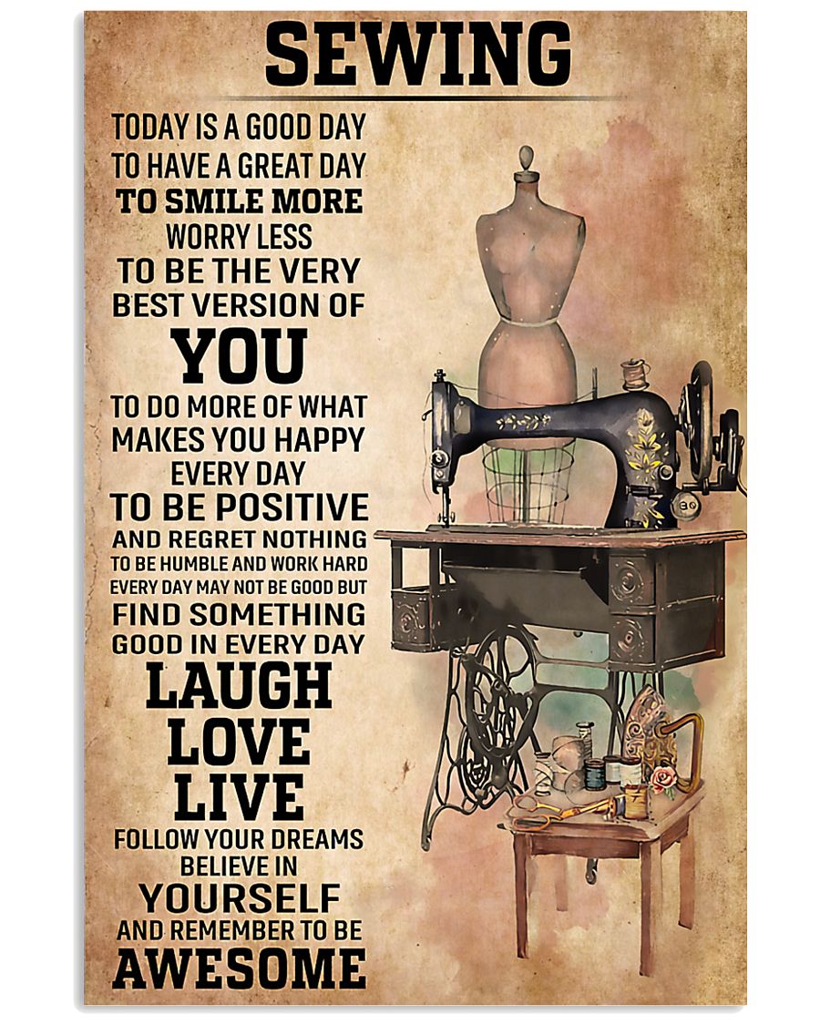 Sewing Good Day 11x17 Poster