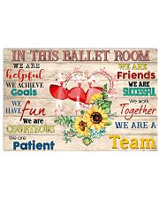 Ballet We Are A Team 17x11 Poster front