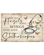 Medical Assistant Not All Angels Have Wings 17x11 Poster front