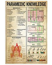 Paramedic Knowledge 11x17 Poster front