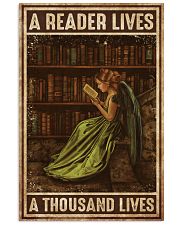 Librarian A Reader Lives A Thousand Lives 11x17 Poster front