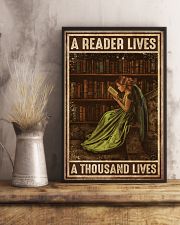 Librarian A Reader Lives A Thousand Lives 11x17 Poster lifestyle-poster-3