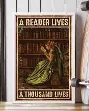 Librarian A Reader Lives A Thousand Lives 11x17 Poster lifestyle-poster-4
