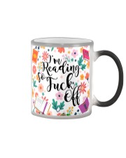 Book Lovers I'm Reading So Fuck Off Color Changing Mug tile