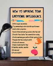 Social Worker Improve Your Emotional Intelligence 11x17 Poster lifestyle-poster-2