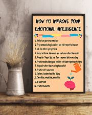 Social Worker Improve Your Emotional Intelligence 11x17 Poster lifestyle-poster-3