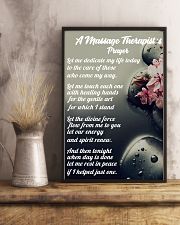 Massage Therapist 's Prayer 11x17 Poster lifestyle-poster-3