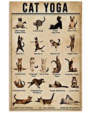 Cat Yoga 11x17 Poster front