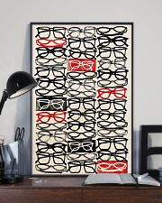 Optometrist Stacked Eye Glass 11x17 Poster lifestyle-poster-2