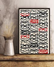 Optometrist Stacked Eye Glass 11x17 Poster lifestyle-poster-3