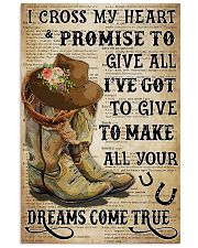 Horse Girl With Promise 11x17 Poster front