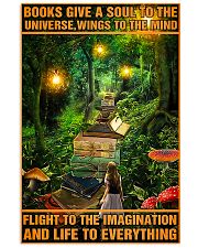 Librarian Books Give A Soul To The Universe 11x17 Poster front