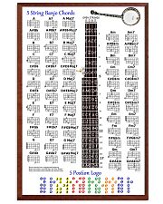 5 Stings Banjo Chords 11x17 Poster front
