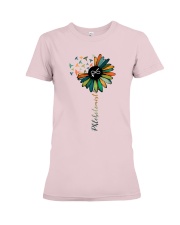 Phlebotomist Colorful Caduceus Premium Fit Ladies Tee thumbnail