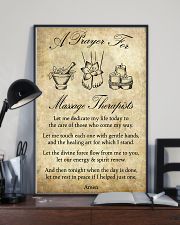 A Prayer For Massage Therapists 11x17 Poster lifestyle-poster-2