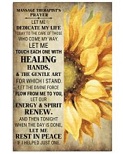 Massage Therapist's Prayer 24x36 Poster front