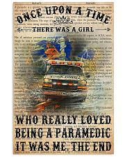 There Was A Girl Who Really Loved Being Paramedic 11x17 Poster front