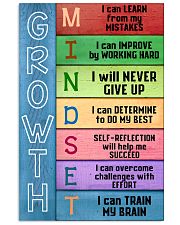 Growth Mindset Teacher 11x17 Poster front