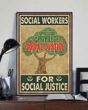 Social Workers For Social Justice 11x17 Poster lifestyle-poster-2