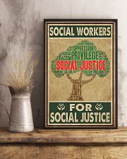 Social Workers For Social Justice 11x17 Poster lifestyle-poster-3