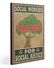 Social Workers For Social Justice 20x30 Gallery Wrapped Canvas Prints thumbnail