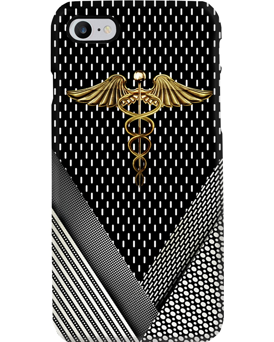 Medical Assistant Gold Caduceus Phone Case