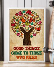 Librarian Good Things Come 11x17 Poster lifestyle-poster-4
