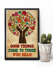 Librarian Good Things Come 11x17 Poster lifestyle-poster-8
