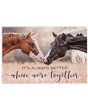 Horse Girl - it's always better 17x11 Poster front
