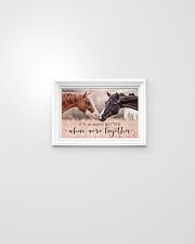 Horse Girl - it's always better 17x11 Poster poster-landscape-17x11-lifestyle-02