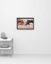 Horse Girl - it's always better 17x11 Poster poster-landscape-17x11-lifestyle-04