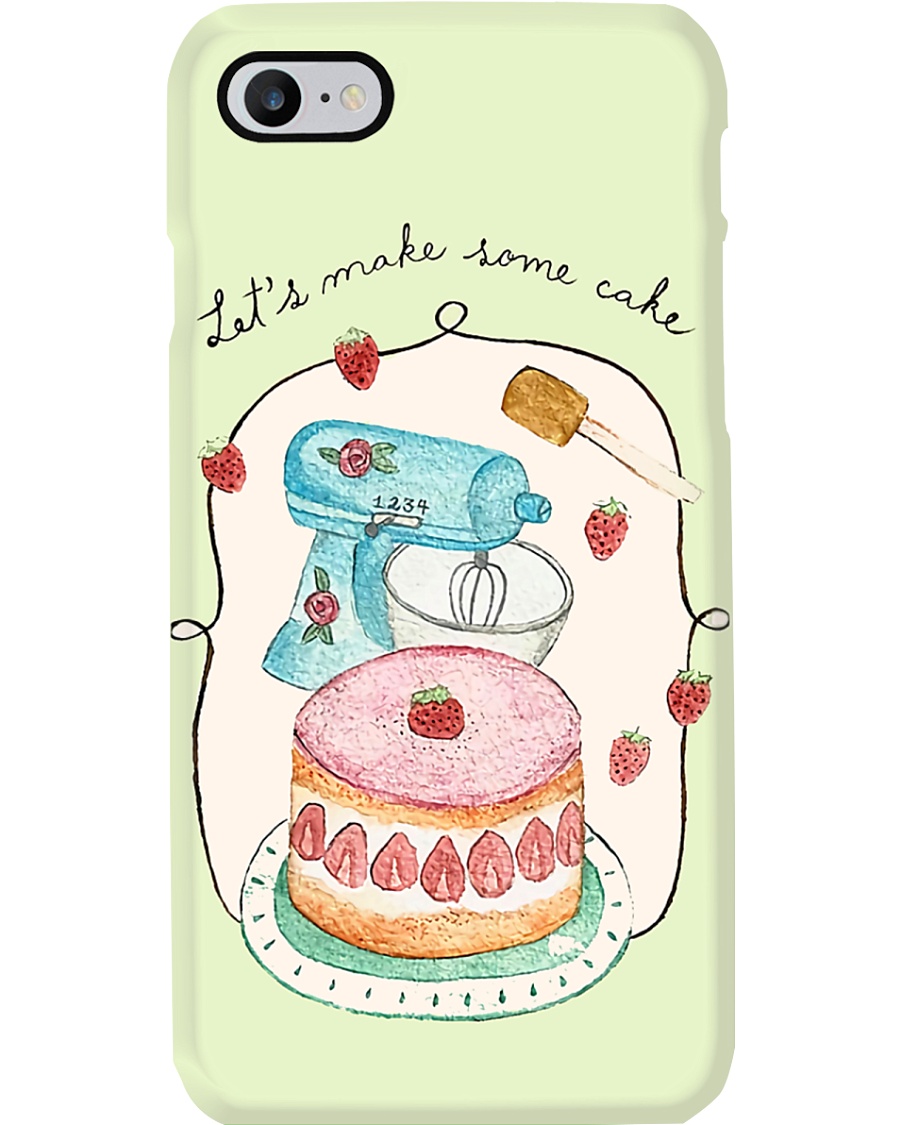Baking Let's Make Some Cake Phone Case