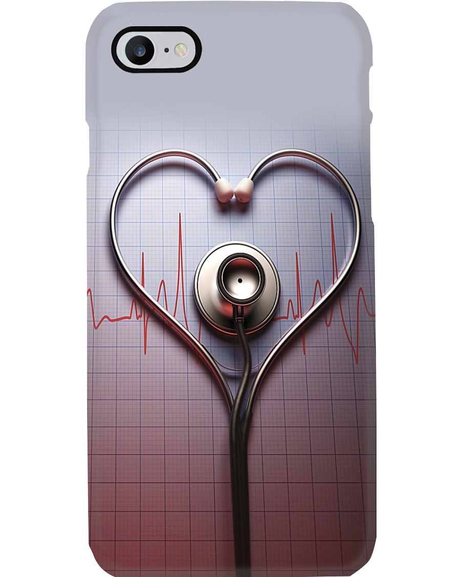 Physician Assistant Love Stethoscope Phone Case