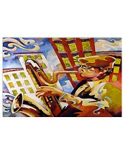 Saxophonist Man With Saxophone 17x11 Poster front