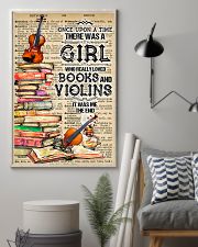 A Girl Who Really Loved Books And Violins 11x17 Poster lifestyle-poster-1