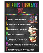 Librarian In This Library 11x17 Poster front