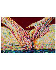 Massage Therapist Massaging 24x16 Poster front