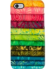 Colorful Fabric Sewing Phone Case i-phone-7-case