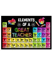 Elements Of A Great Teacher 17x11 Poster front