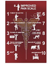 Physical Therapy Improved Pain Scale 11x17 Poster front