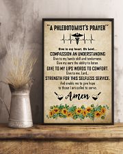 A Phlebotomist's Prayer 11x17 Poster lifestyle-poster-3