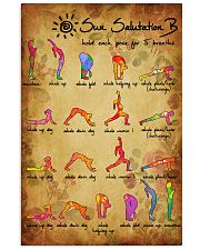 Yoga Sun Salutation B 11x17 Poster front