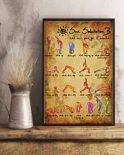 Yoga Sun Salutation B 11x17 Poster lifestyle-poster-3